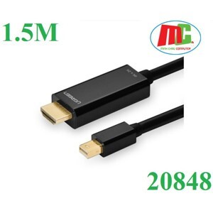 Cáp chuyển Mini DisplayPort to HDMI 1.5M 4K Ugreen 20848