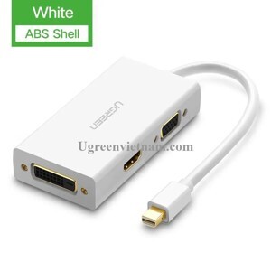 Cáp chuyển Mini Displayport to VGA + HDMI + DVI hỗ trợ 4k2k Ugreen 20417