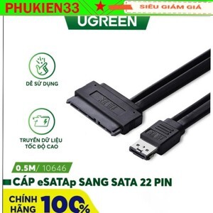 Cáp chuyển Sata sang eSata Ugreen 10646