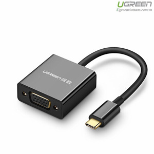 Cáp chuyển tín hiệu USB type-C ra VGA Ugreen 50250