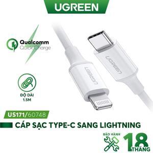 Cáp chuyển Type C sang Lightning dài 1.5m  Ugreen 60748