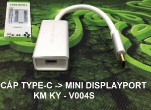 Cáp chuyển Type-C sang mini Displayport Kingmaster KY-V004S