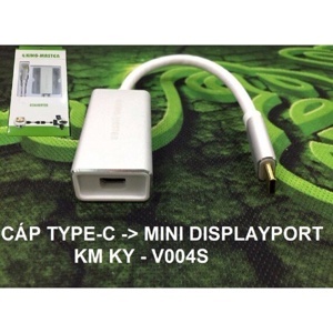 Cáp chuyển Type-C sang mini Displayport Kingmaster KY-V004S