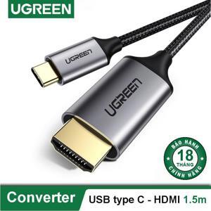 Cáp chuyển Type C to HDMI dài 2m hỗ trợ 4K 2K Ugreen 50530