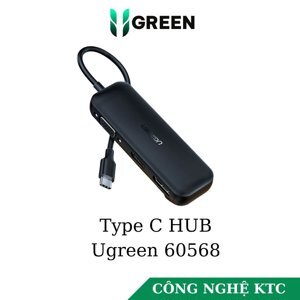 Cáp chuyển Type C to HDMI + VGA + Displayport Ugreen 60568