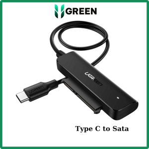 Cáp chuyển Type C to SATA ổ cứng 2.5 inch dài 50cm Ugreen 70610