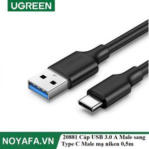 Cáp chuyển Type C to USB 3.0 dài 0.5m Ugreen 20881