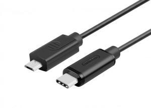 Cáp chuyển USB 3.1 USB Type-C sang Micro USB Unitek Y-C473BK