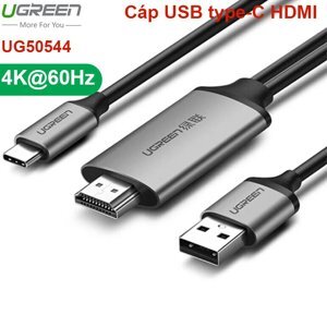 Cáp chuyển USB-C sang HDMI dài 1.5m Ugreen 50544