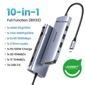 Cáp chuyển USB C to HDMI Ugreen 50570