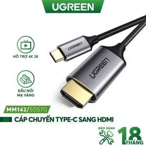 Cáp chuyển USB C to HDMI Ugreen 50570