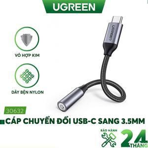 Cáp chuyển USB Type-C sang Audio 3.5mm Ugreen 30632