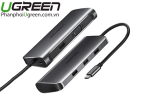 Cáp chuyển USB Type C sang USB 3.0, HDMI, VGA Ugreen 50319