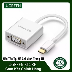 Cáp chuyển USB Type C sang VGA Ugreen 50511