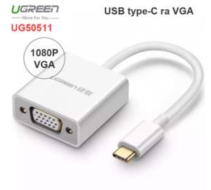 Cáp chuyển USB Type C sang VGA Ugreen 50511