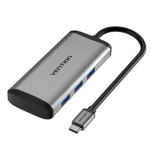 Cáp chuyển USB Type C to 4USB 3.0  PD87w Type-C Vention TGAHB