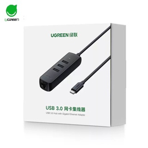 Cáp chuyển USB Type C to Lan + USB HUB Ugreen 10917