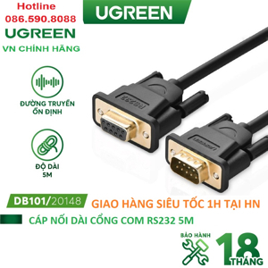 Cáp cổng Com Rs232 Ugreen UG-20148