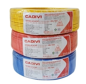 Cáp điện Cadivi CV-4 (7/0.85) 0.6/1kV