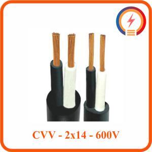 Cáp điện Cadivi CVV-2x14