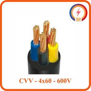 Cáp điện Cadivi CVV-4x60