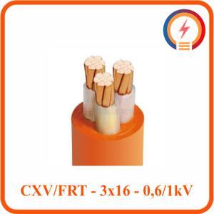 Cáp điện chậm cháy Cadivi CXV/FRT-3×16