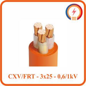 Cáp điện chậm cháy Cadivi CXV/FRT-3×25