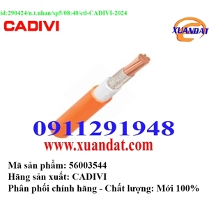 Cáp điện chống cháy Cadivi CV/FR-50