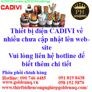 Cáp điện chống cháy Cadivi CXV/FR-3×400+1×185