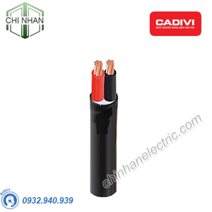 Cáp điện hạ thế 2 lõi ruột đồng PVC 0.6/1kV CADIVI CV CVV-2×70