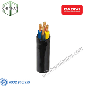 Cáp điện hạ thế 4 lõi ruột đồng PVC 0.6/1kV CADIVI CV CVV-4×35