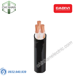 Cáp điện lực 3 lõi CXV-3R-600V CADIVI CV CXV-3×60