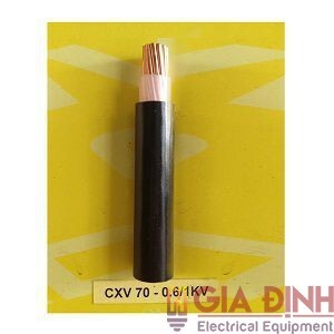 Cáp điện lực hạ thế 1 lõi 0.6/1kV CADIVI CV CXV-70