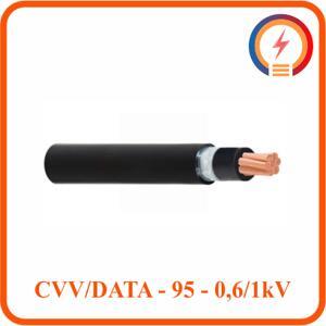 Cáp điện lực hạ thế có giáp bảo vệ 1 lõi 0.6/1kV CADIVI CV CVV/DATA-95