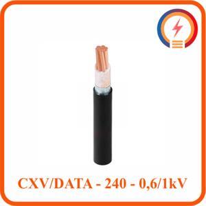 Cáp điện lực hạ thế có giáp bảo vệ 1 lõi 0.6/1kV CADIVI CV CXV/DATA-240