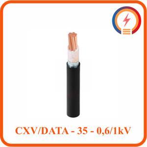 Cáp điện lực hạ thế có giáp bảo vệ 1 lõi 0.6/1kV CADIVI CV CXV/DATA-35