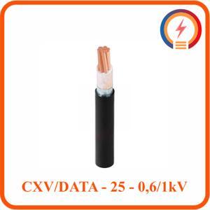 Cáp điện lực hạ thế có giáp bảo vệ 1 lõi 0.6/1kV CADIVI CV CXV/DATA-25