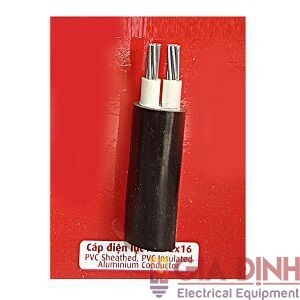 Cáp điện nhôm Cadivi AXV-2×16 -0.6/1kV