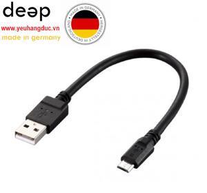 Cáp điện thoại Elecom MPA-AMBC2U02 - Màu BK/ WH