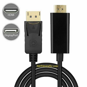 Cáp Display Port sang HDMI 1,5M Sinoamigo SN-82002