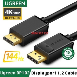 Cáp Displayport sang HDMI Ugreen 10238 dài 1m