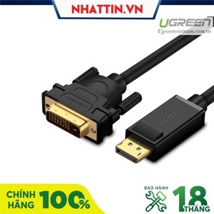 Cáp Displayport to DVI 24+1 2m Ugreen 10221