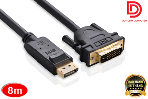 Cáp Displayport to DVI 24+1 Ugreen UG-10224 - 8m