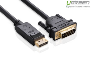 Cáp Displayport to DVI dài 5m chính hãng Ugreen 10223