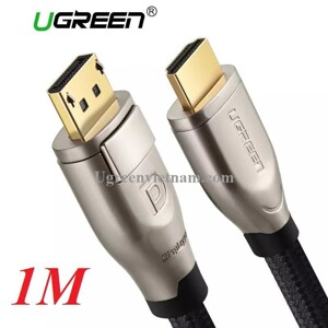 Cáp Displayport to HDMI 2.0 dài 1m hỗ trợ 3D 4K/60Hz chính hãng Ugreen 40432