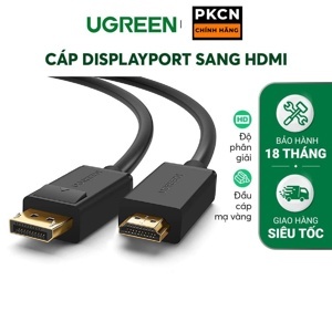 Cáp Displayport to HDMI 3m Ugreen UG-10203