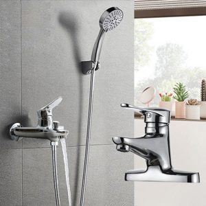 Cặp đôi sen tắm và vòi lavabo Zento CB026