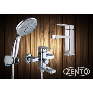 Cặp đôi sen tắm và vòi lavabo Melody series  CB011