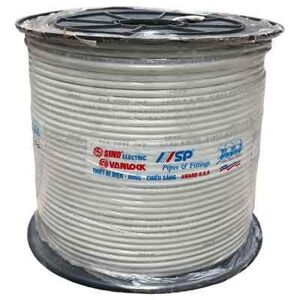 Cáp đồng trục RG6 (5C-FB) lõi CCS 80 sợi màu trắng 305m