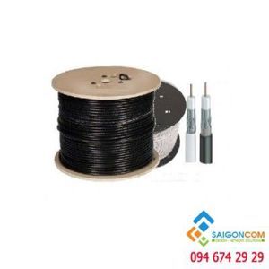 Cáp đồng trục Alantek RG59 có dầu 301-RG590F-SSBK-1223